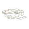 Atron Electro Industries Inc. White Oval Chain - 12 Feet (3.66 m)