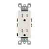 Leviton Decora Tamper Resistant Receptacle, White