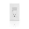 Leviton Decora Tamper Resistant Receptacle w/LED Guide Light, White