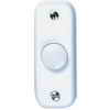 Heath Zenith Wired White Push Button With White Center