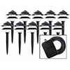 NOMA Pagoda Garden Lights, 10-pack