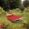 Basketweave Hammock, Red