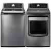 Samsung 5.4 Cu. Ft. Top Load Washer and 7.4 Cu. Ft. Electric Steam Dryer - Stainless