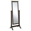 Powell Company Contemporary Merlot Cheval Mirror