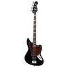Fender Squier Vintage Modified Jaguar Bass Guitar - Black