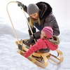 Wooden Push Sleigh