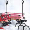 Millside Pink Convertible Wagon/Sleigh for All-season Fun