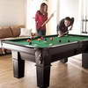 Billiard Table/Table Tennis Combo with Cue Rack