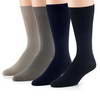 Jockey® Men's 2 Pack Casual Rayon made from Bamboo Rib Crew Sock