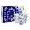 Maxwell & Williams® Blue Tapestry Mug - Set of 4