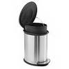 Stainless Steel 20L Oval Trash Bin