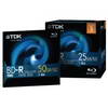 IMATION - TDK 25PK BLU-RAY BD-R 6X 25GB WRITE ONCE SPINDLE