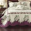 'Magnolia' Quilted Bedspread