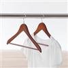 14 Pack Wooden Hangers