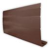 Peak Aluminum Fascia Cover - Brown - 1 Inch X 8 Inches X 10 Feet