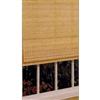 Versailles Home Fashions 36 In. x 64 In. Bamboo Roman Shade W/Attached Valance - Natural