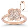 Clover Diamond Ring (0.28 ctw) 14kt Rose Gold