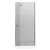 Kohler Purist Frameless Pivot Shower Door in Vibrant Brushed Nickel