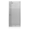 Kohler Purist Frameless Pivot Shower Door in Vibrant Brushed Nickel