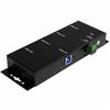 STARTECH 4PORT SUPERSPEED USB 3.0 HUB 5GBPS BUS POWERED MOUNTABLE BLACK