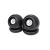 Elephant (SP-014) 2.0 USB High Definition Stereo Speakers - BLACK