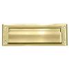 Taymor Polished Brass Mail Slot - 1.875 in x 7 in Opening