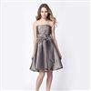 Jolie(TM/MC)Jolie petite Taffeta Strapless Bubble-hem Dress