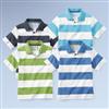 Nevada®/MD Printed Rugby Stripe polo-style Top