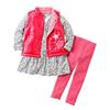 Nevada®/MD Girls' Puff Sleeve Style 2-piece Set