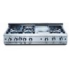 Capital Precision Series: 48 Inch 6 Burners Range Top With Thermo Griddle, NG