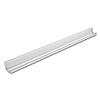 Colonial Elegance Sliding Closet Door Track - White Top Track 96 inch