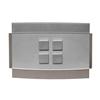 HONEYWELL Décor Wireless Chime & Push - Silver