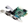 STARTECH 2PORT PCIE SERIAL CARD DUAL PORT SERIAL RS232 CARD 16950