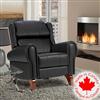 Dutailier® Yale Comfort Recliner Leather Reclining Glider
