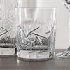 Pinwheel Crystalline Old Fashioned Stemware