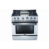 Capital Precision Series: 36 Inch 4 Burners Self Clean With Thermo Griddle, LP