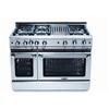 Capital Precision Series: 48 Inch 6 Burners Manual Clean Range With BBQ, LP