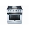 Capital Precision Series: 36 Inch 4 Burners Manual Clean Range With Thermo Griddle LP