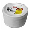 50 Pack Foam Dinner Plates