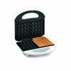 SALTON 2 Section White Belgian Waffle Grill