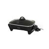 SUNBEAM 12 x 15" Rectangular Deep Dish Non Stick Skillet, with Tempered Glass Lid