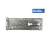 BUILDER'S HARDWARE 4-1/2" Galvanized Safety Hinge Hasp, with Brass Pin