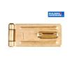 BUILDER'S HARDWARE 3-1/4" Brass Safety Hinge Hasp