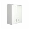 12" White Storage Cabinet, with Door