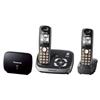 PANASONIC 2 Pack Dect6+ Cordless Answerphones