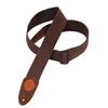 Levy's 2" Signature Series Cotton Guitar Strap (MSSC8-BRN) - Brown