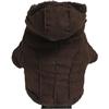 FouFou Dog XLarge Shearling Coat (57205) - Brown