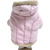 FouFou Dog XLarge Shearling Coat (57214) - Pink