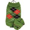 FouFou Dog XLarge Argile Sweater Set (57172) - Green