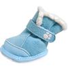 FouFou Dog Duggz Boots Size 0 (80507) - Blue